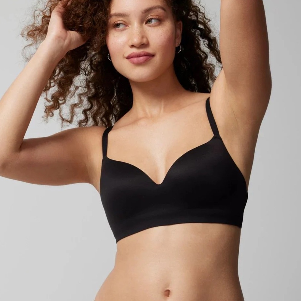 Soma Enbliss Luxe Wireless Black Bra